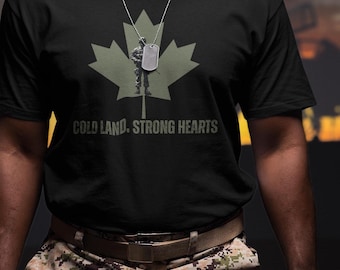Kanadensisk veteran-t-shirt, minnesdag, militär hyllning, armépresent, lönnlöv, soldatdesign, patriotisk skjorta, minnesgåva, Kanada