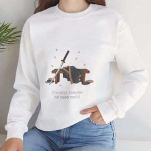 Bluza Samurai Soft Life Slow Down | Minimal Line Icon, przytulna zima