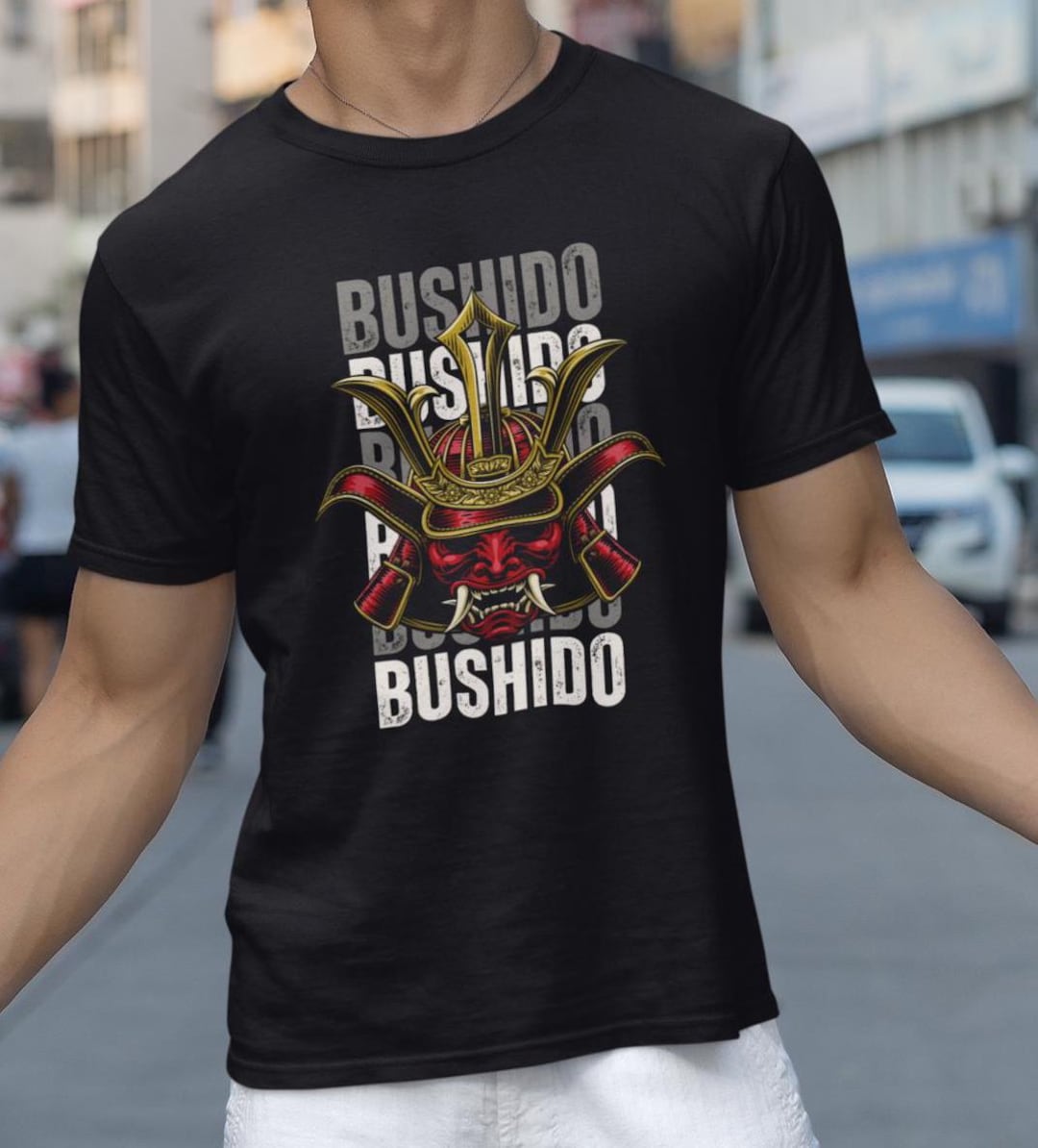 Bushido Samurai T-shirt: Japanese Warrior Graphic Tee - Etsy