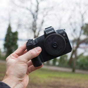 Canon RF Lens Body Cap: Upcycled Disposable Camera 'Film Look'