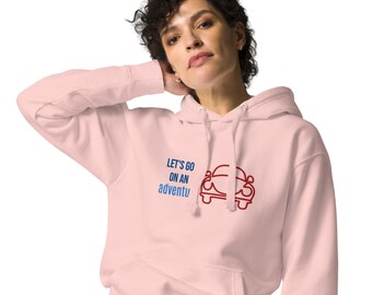 Sudadera unisex "¡Vamos de aventura!"