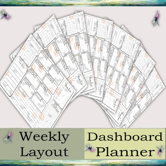 Dashboard - Weekly  Horizontal - Cauldrons & Candy Corn - NOTABILITY