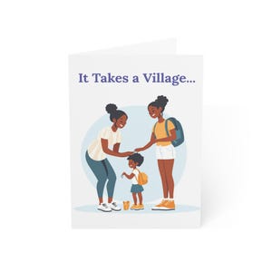 Tarjeta del Día de la Madre para la Tía / Tía Mamá Extra / Apoyo para la Crianza Compartida de Mamás / De Padres a Tía
