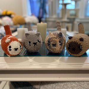 Custom Crochet Made to Order Loaf Cat