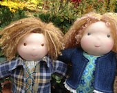 Custom Waldorf Doll 12 inch Waldorf inspired Noble Doll