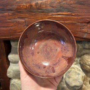 Muddled purple bowl