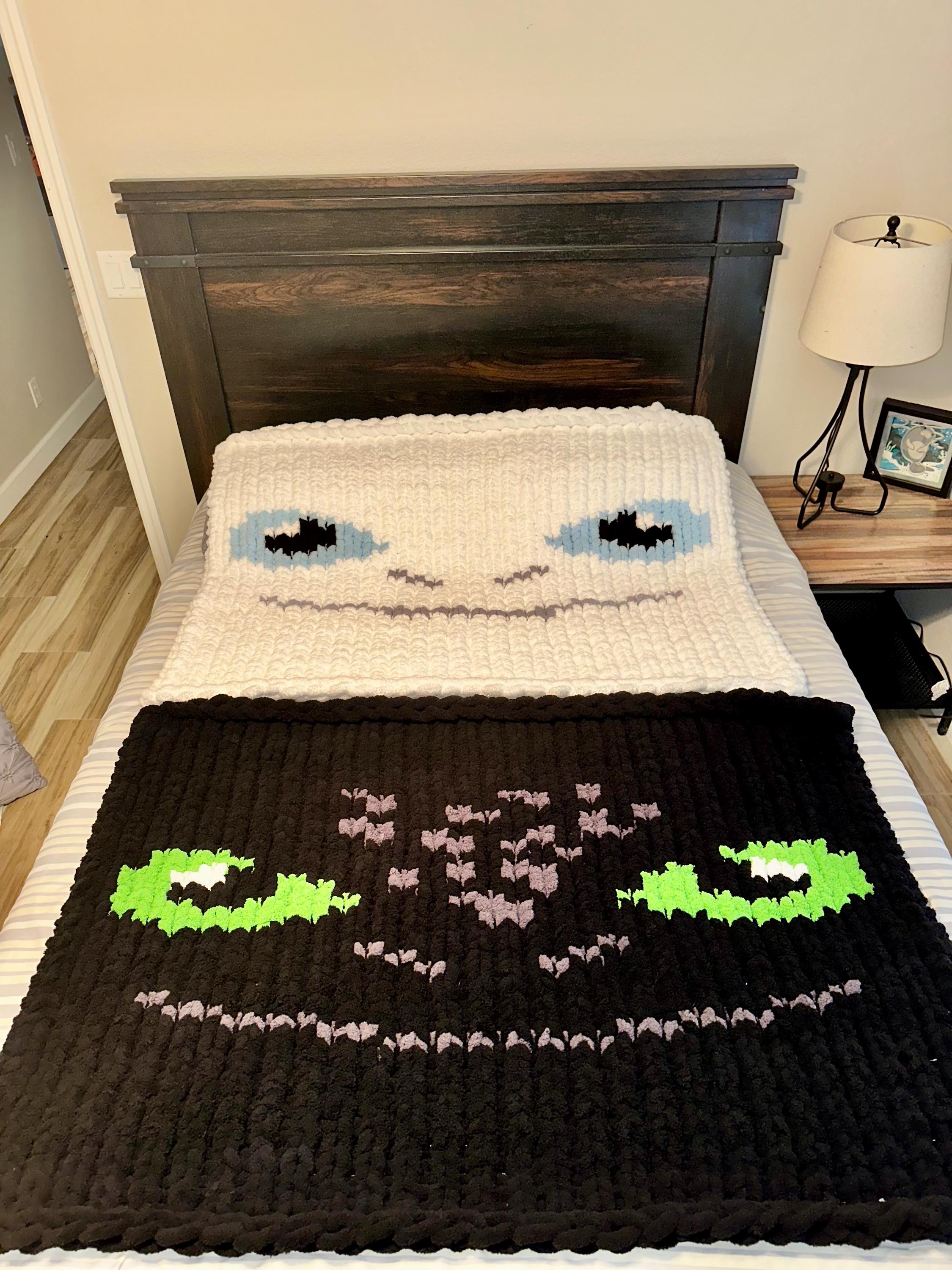 Toothless Throw Rugs TOOTHLESS Chunky Knit Throw - Etsy