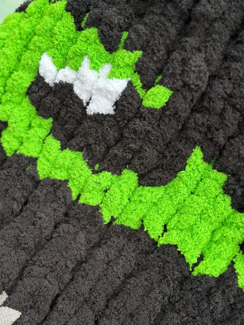 Toothless Throw Rugs TOOTHLESS Chunky Knit Throw - Etsy