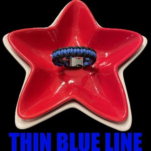 Spezialität Armbänder - dünne blaue Linie, dünne rote Linie, The Copperhead und Camoflage