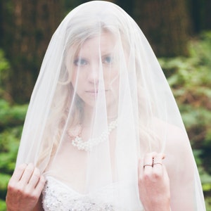 Blusher Veil, Drop Veil, Circle Veil, Soft Wedding Veil, Two Tier Veil, Couture Veil, English Net Veil, Ivory Veil, White Veil, Church Veil