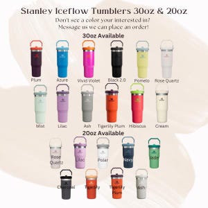 20oz Iceflow Stanley -Multiple Designs