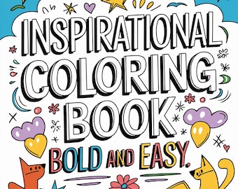 Inspirational Quotes Coloring Pages | Positivity & Motivation Adult Coloring Sheets | PDF Download