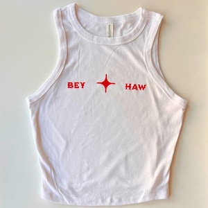 BEY HAW – Beyhive 風シャツ、カウボーイ カーター ツアー衣装、カントリー ガール ギフト、ロデオ グラフィック T シャツ、Y2K 南部スタイル