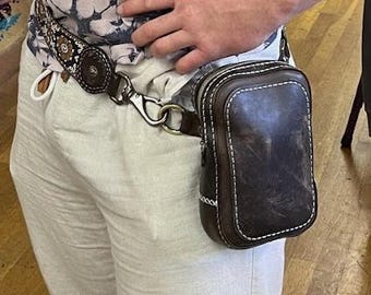 Fanny Pack Leather Pattern "Davey Fanny Pack"