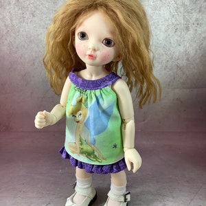 Tinkerbell Dress, Skirt, Panties, Socks Set for YOSD Fairyland Littlefee, Kaye Wiggs Tiny Tillie, Wizworx Ted, Mini Pepper Annie