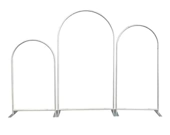 3Pcs Heavy Duty Aluminum Frame Set | Elegant Wedding & Event Decoration Stand