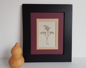 Echte Gepresste Weihnachten Fern Frond Botanische Exemplar Etsy