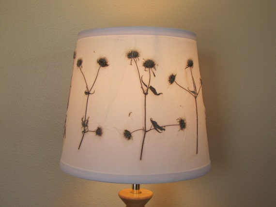 Pressed Flower Artwork Lampshade Made With Real Dried Flowers India Pressed Flower Artwork Lampshade Made, How To Make A Pressed Flower Lampshade