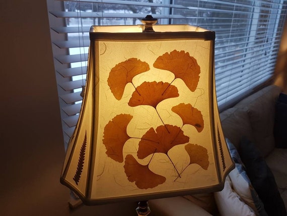 Pressed Flower Artwork Lampshade Spider Bell Lamp Shade Made Pressed Flower Artwork Lampshade Spider, How To Make A Pressed Flower Lampshade