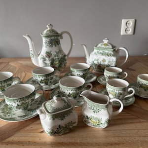 Tea/Coffee set Wedgwood Oriental Pheasant