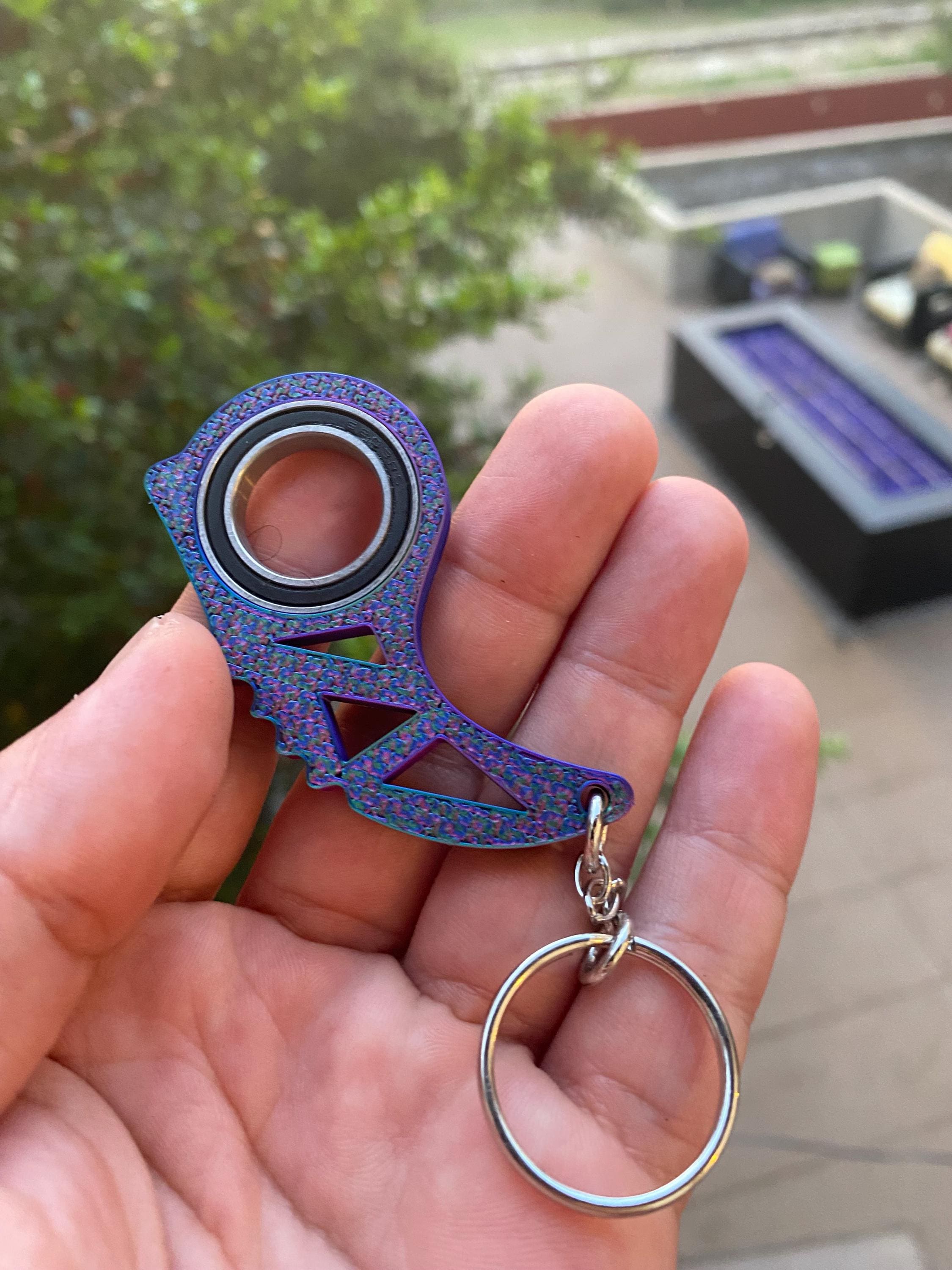 3D Printed Fidget Karambit Keychain: Gift for Him - Etsy