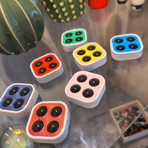 3D-utskriven rullande boll Fidget – PLA sensorisk leksak