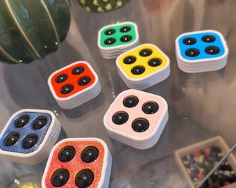 3D Printed Rolling Ball Fidget – PLA Sensory Toy Bundle of 5 for 10 dollars