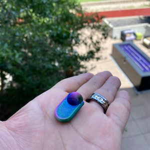 Small Fidget Ball Toy - 3D Printed Silent Handheld Pocket Size, Stress Relief & Sensory Tool, Portable Gift New Model