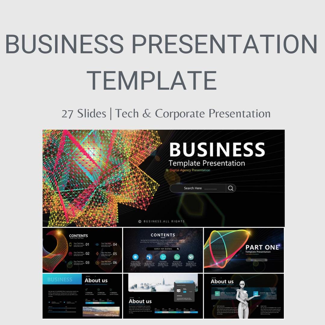 3d powerpoint - Etsy México, image size:1080x1080
