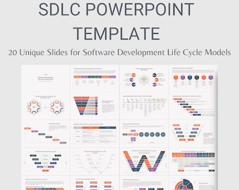 Modelo de PowerPoint SDLC | 20 slides de negócios exclusivos para modelos de ciclo de vida de desenvolvimento de software