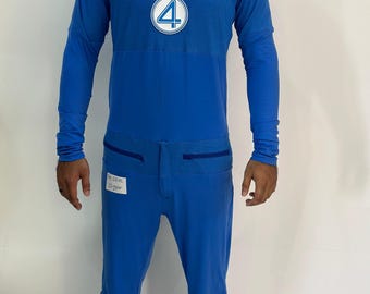 ファンタスティック・フォーのコスプレジャケット、スパンデックスの