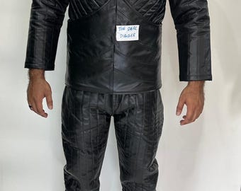 Traje de cuero para cosplay inspirado en StarKiller / Armadura para disfraz de Halloween para convenciones, montajes de la Legión 501 y eventos.
