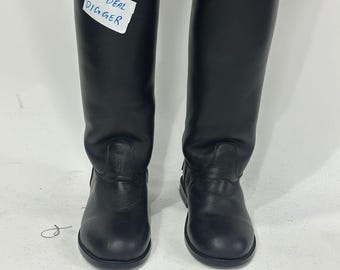 Darth Vader Inspired Leather Cosplay Boots: Handmade Sith Lord Footwear