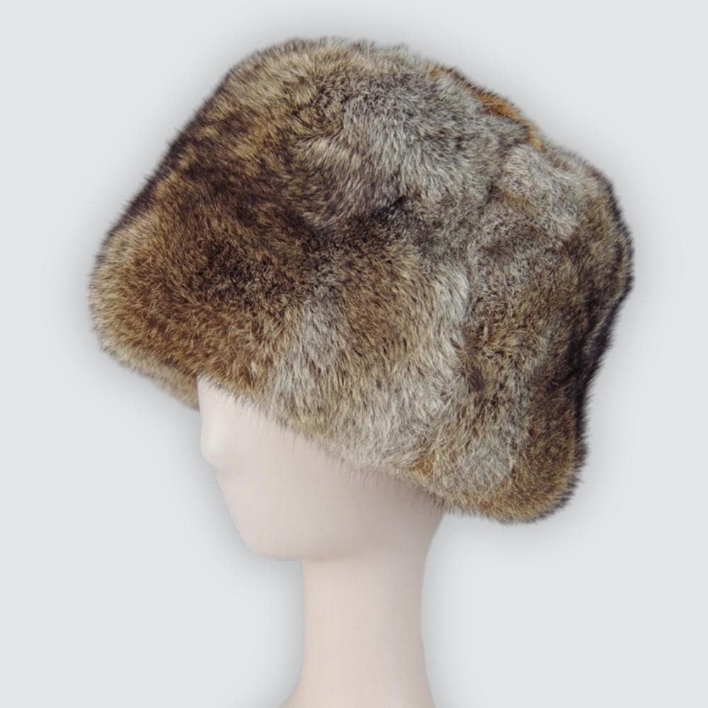 Rabbit Fur Hat - Etsy