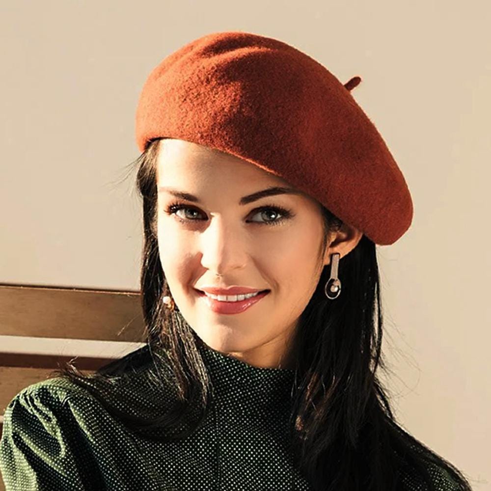 Brimless Hats For Women French Beret Hat Lightweight Winter