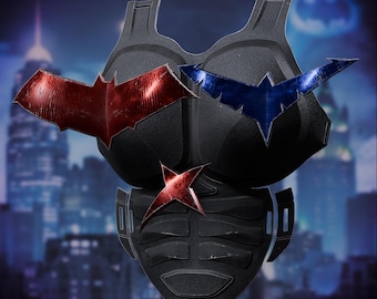 Redhood, Nightwing, Red X and Plain FEMALE Armour bundle set 3D printable STL files