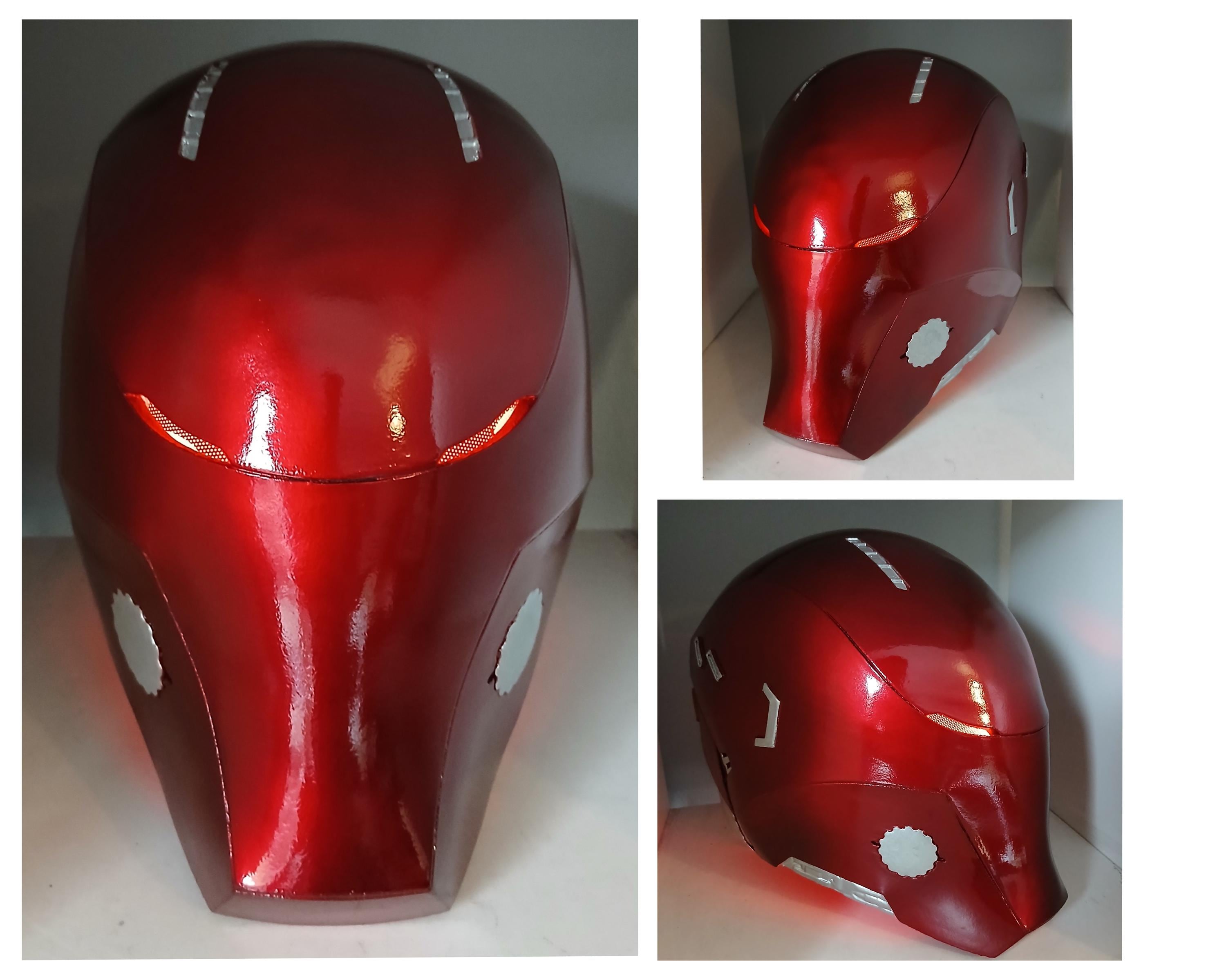 Red hood helmet arkham knight - Etsy 日本