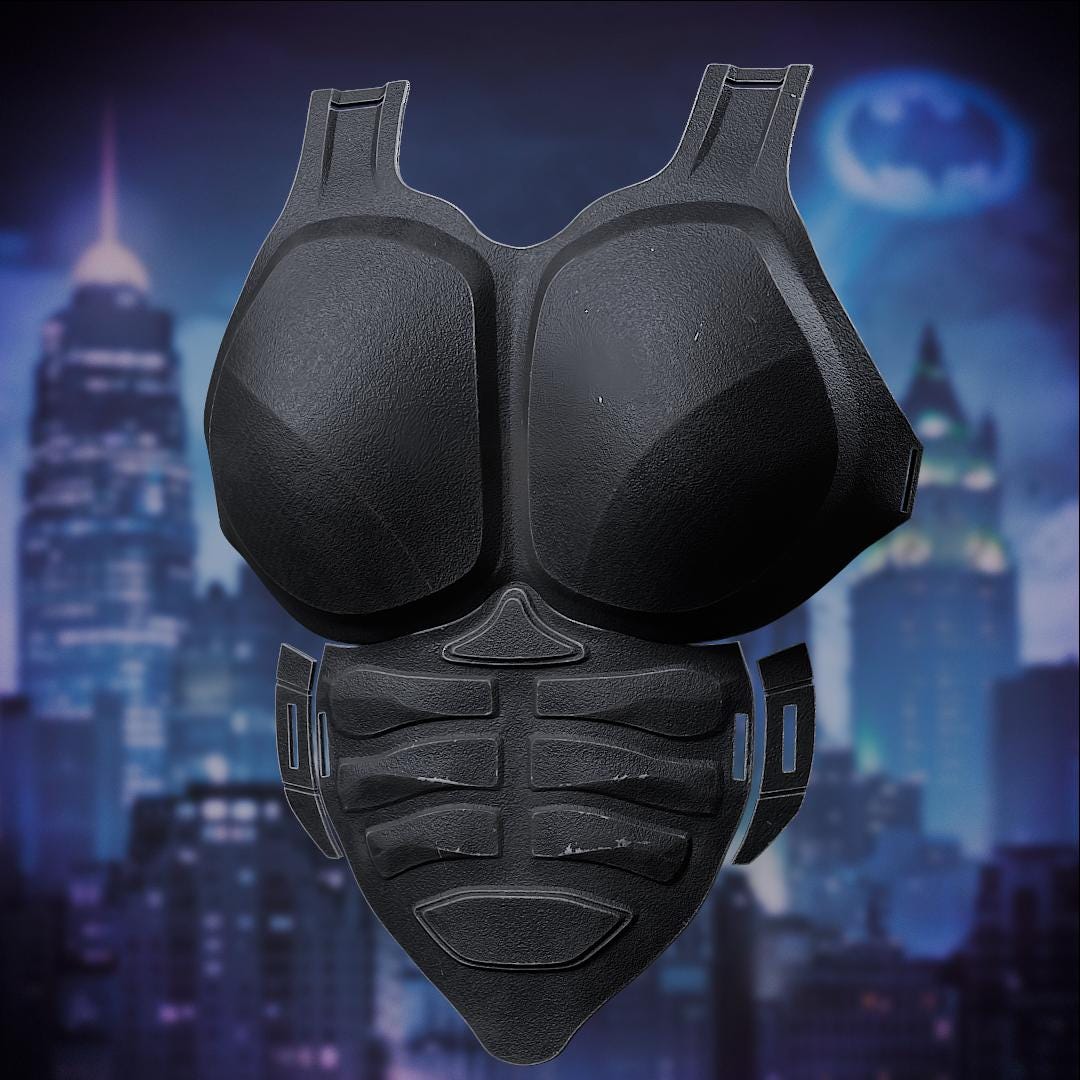 Plain FEMALE Chest, Armour 3D Printable STL File - Etsy