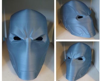 Redhood finished OR Raw ARMOURED variant, 3D Printed Cosplay Helmet - Custom Sized