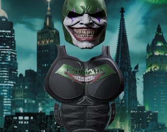 Joker-Hood Helmet & Armour 3D printable STL file