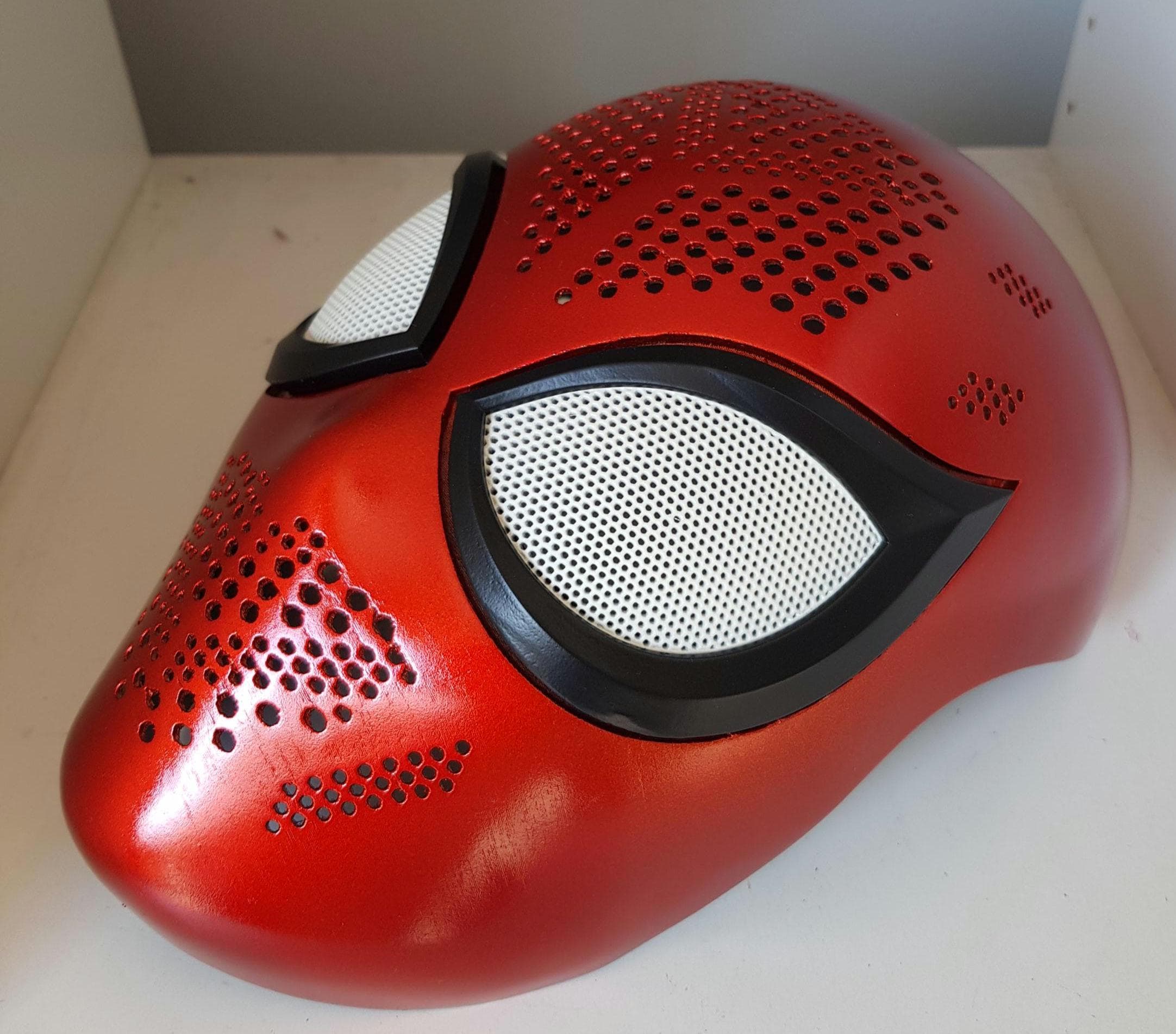 Fasce Shell Spiderman Faceshell, Cosplay,raw, Finished 3d Print, Custom Sized - Etsy