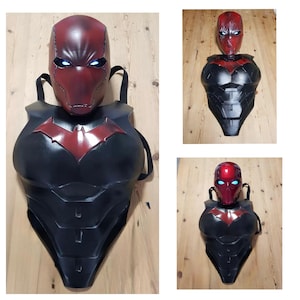 Redhood cosplay bundle / finished weathered / Battle Damaged / Outlaw / Custom Sized + 2 items