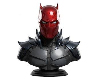 Red-Bat bust stl file