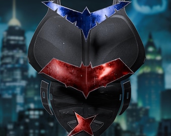 Redhood, Nightwing,Red X and Plain Armour bundle set 3D printable STL files