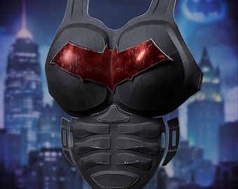 Redhood FEMALE chest, Armour 3D printable STL file