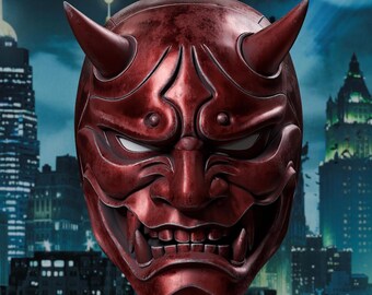 Oni-hood Helmet, STL file