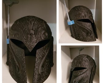 Casque de cosplay celtique de luxe Bo katan fini ou brut imprimé 3D