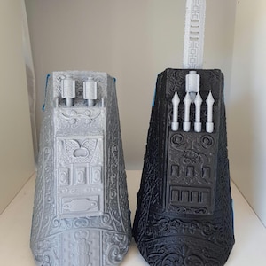 Celtic deluxe Mandalorian/boba fett  finished or raw 3d printed cosplay Gauntlets custom sized