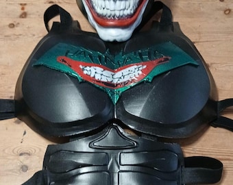 Joker-hood cosplay bundle, helmet and armour cusyom sized