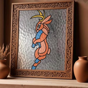 Jackrabbit Stained Glass Pattern